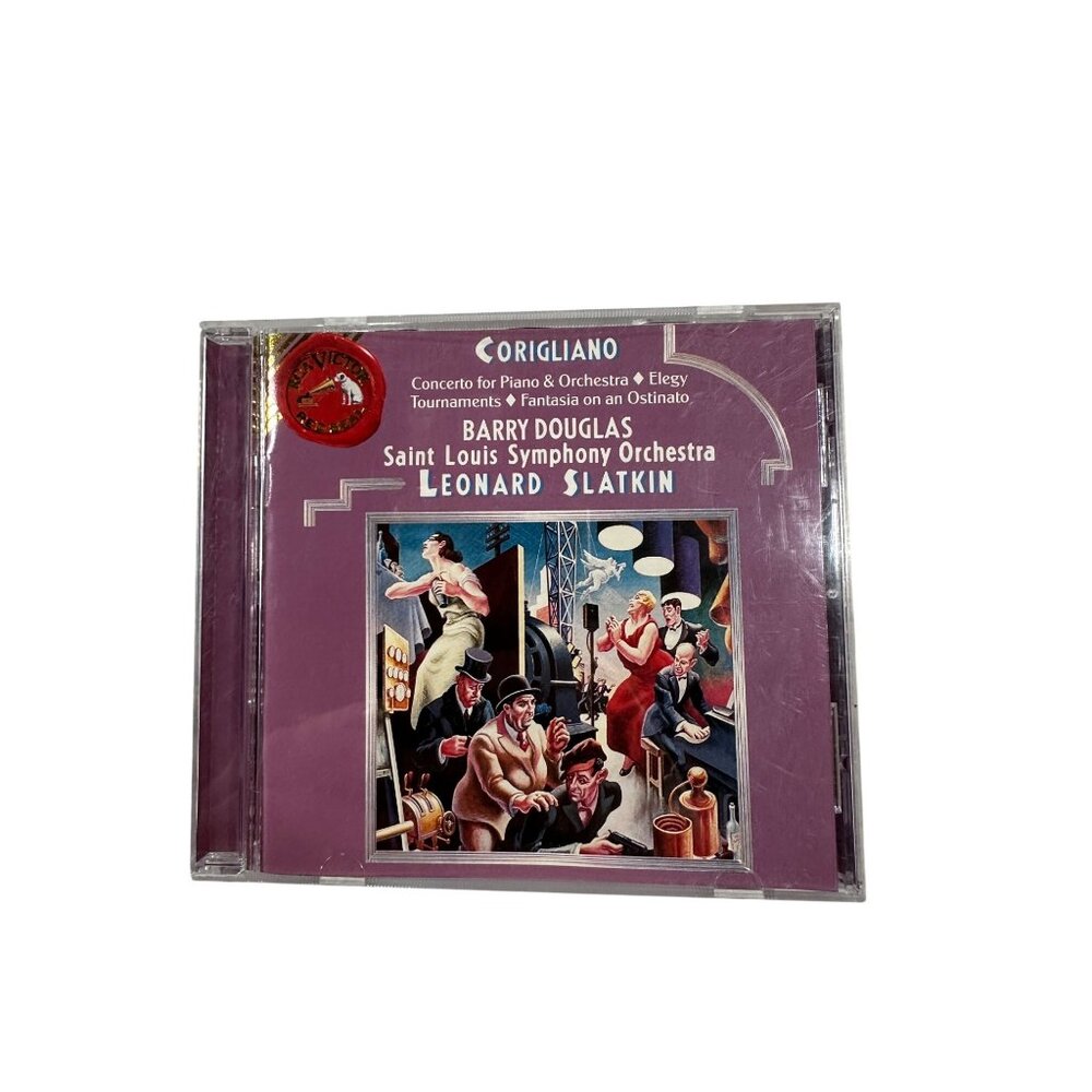 John Corigliano Concerto Piano Orchestra Leonard Slatkin Barry Douglas 1996 CD